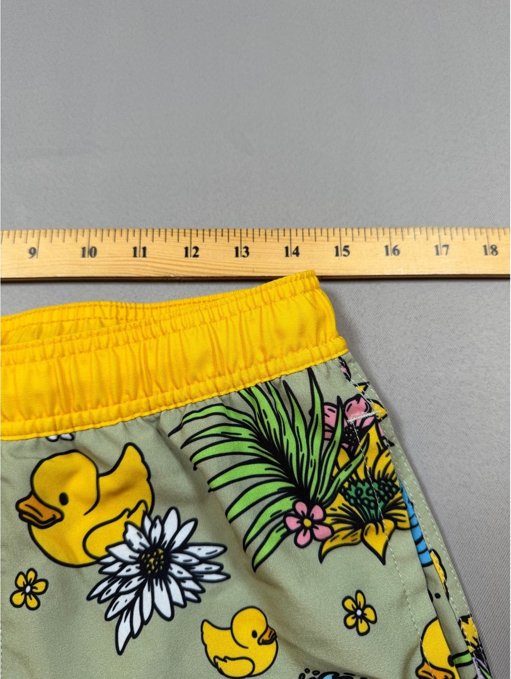 Neff Duck Print Swim Trunks - Picture 2 of 9